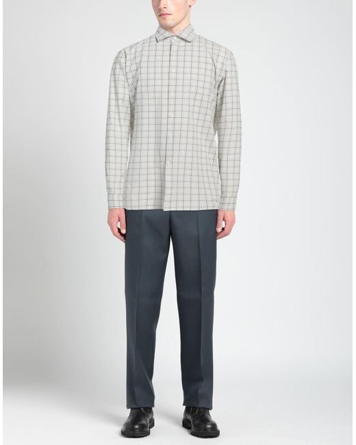 Camicia di Dunhill in Gray da Uomo