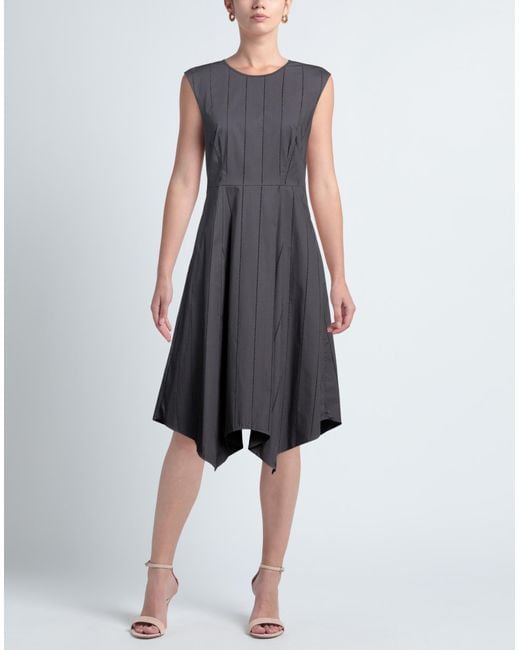 Peserico Blue Midi Dress