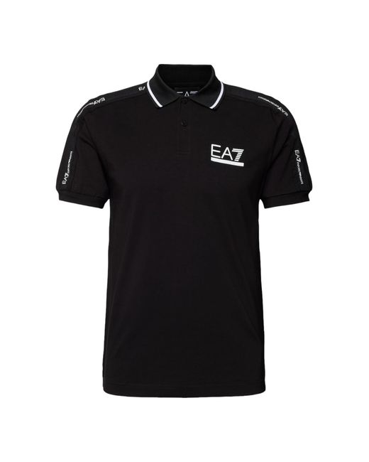 Polo di EA7 in Black da Uomo