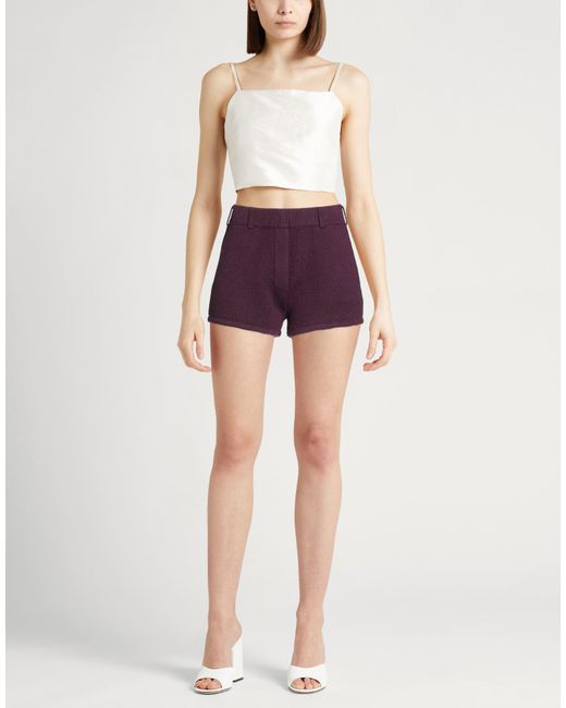 Lisa Yang Purple Shorts & Bermuda Shorts