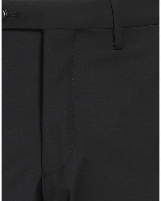 Michael Coal Black Trouser for men