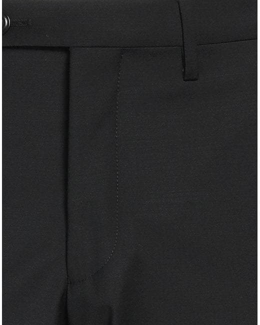 Michael Coal Black Trouser for men
