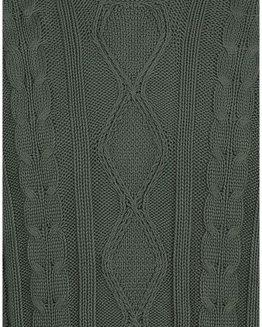 SELECTED Green Turtleneck Cotton for men