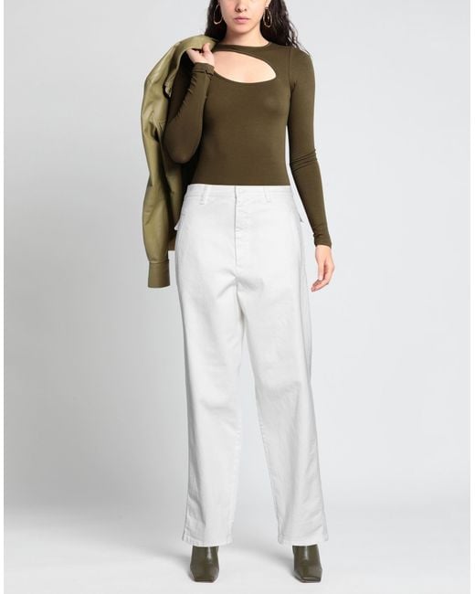 Department 5 White Trouser