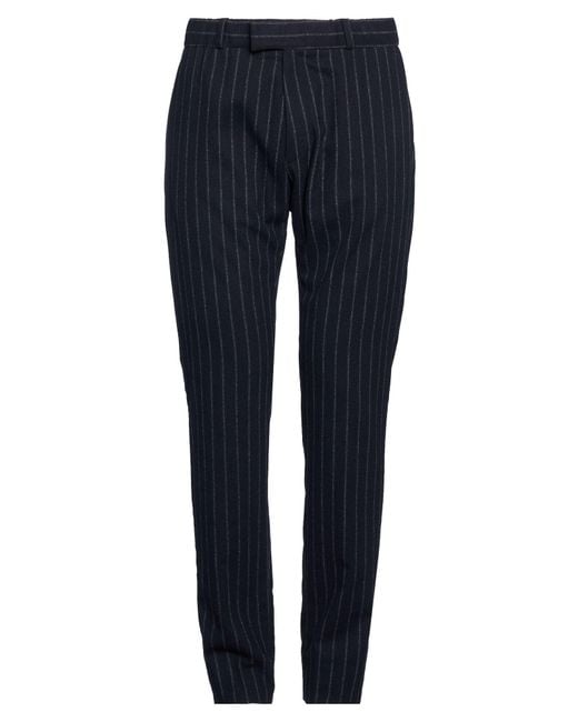 DIGEL Blue Midnight Pants Wool, Polyester, Viscose, Polyamide, Elastane for men