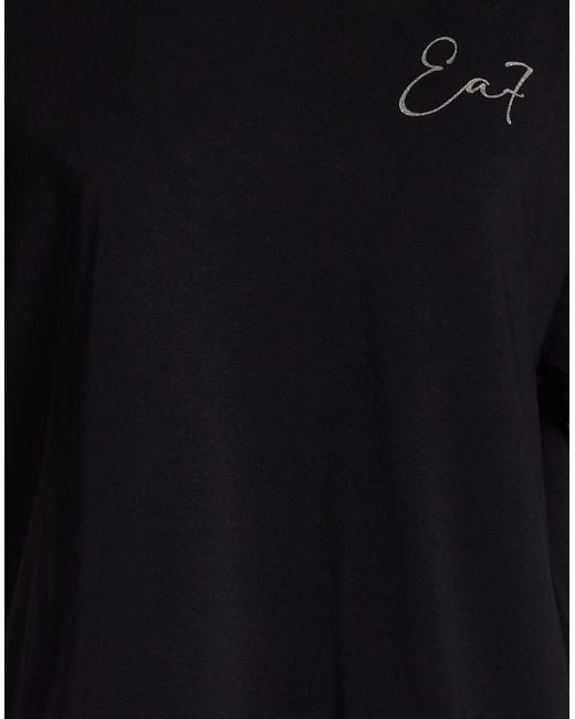 EA7 Black T-Shirts