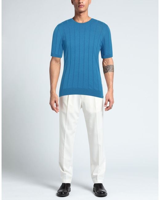 Lardini Blue Sweater for men