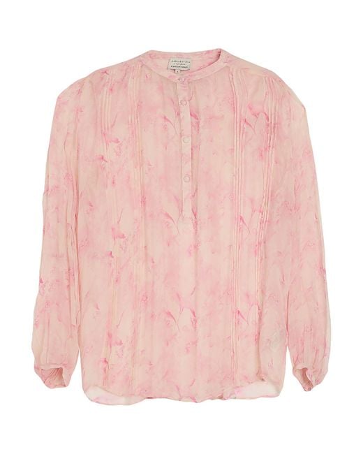 ALESSIA SANTI Pink Top Viscose