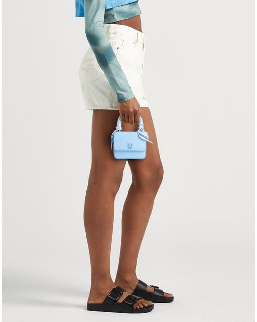 Amiri Blue Handbag Cow Leather