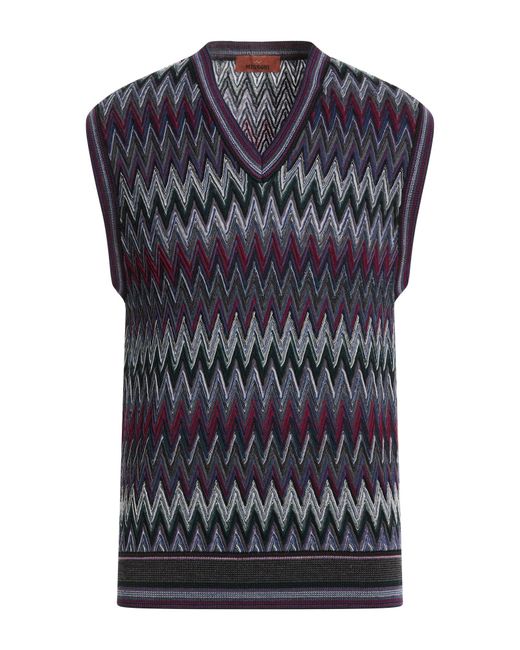 Missoni Blue Sweater Wool for men