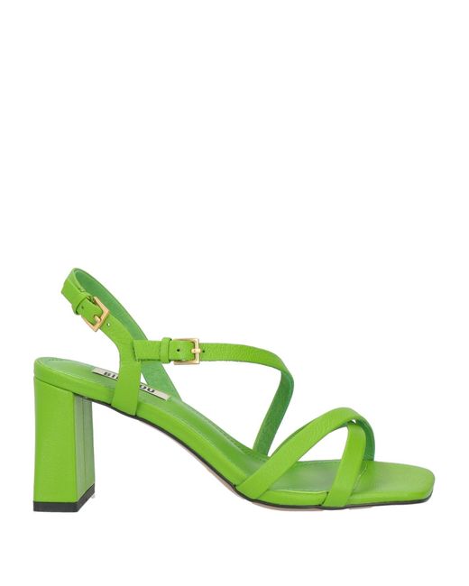 Bibi Lou Green Sandals
