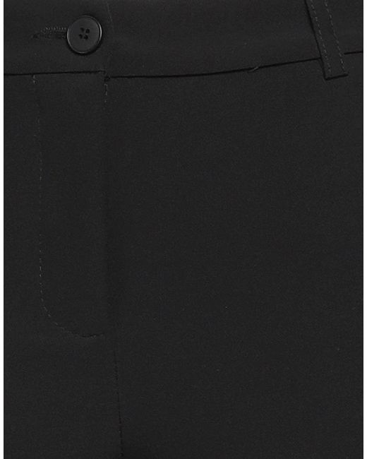 White Wise Black Pants