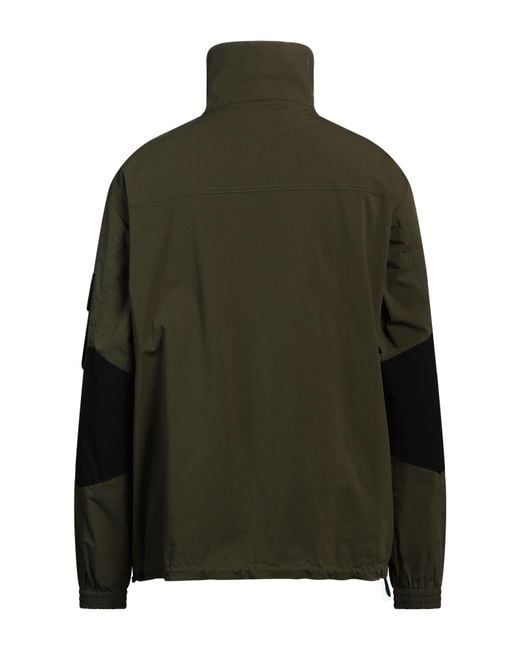 DSquared² Green Jacket Cotton, Elastane for men