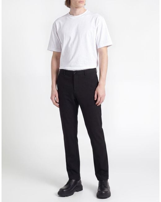 Paul & Shark Black Pants Polyamide, Elastane for men