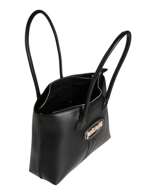 Just Cavalli Black Shoulder Bag