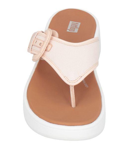 Fitflop White Thong Sandal