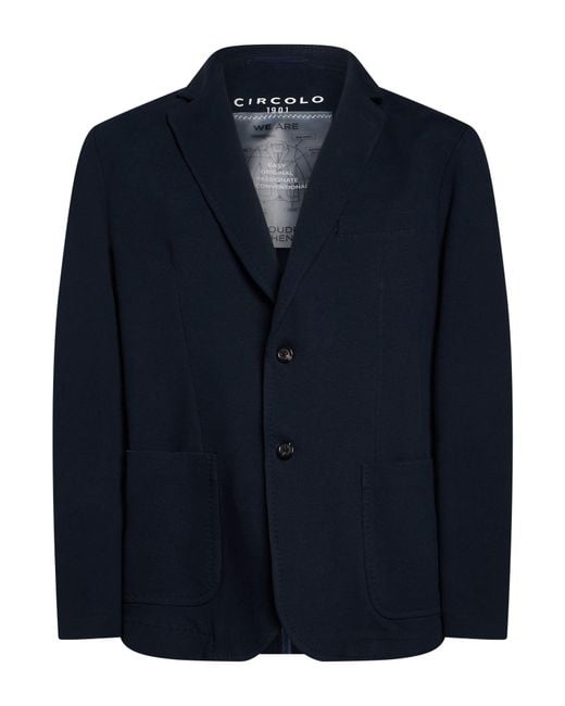 Circolo 1901 Blue Blazer for men