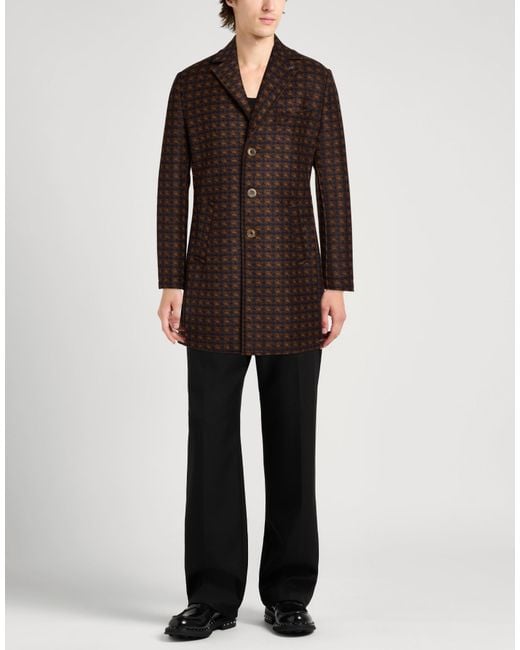 Bob Brown Coat Polyester, Cotton, Virgin Wool, Elastane for men