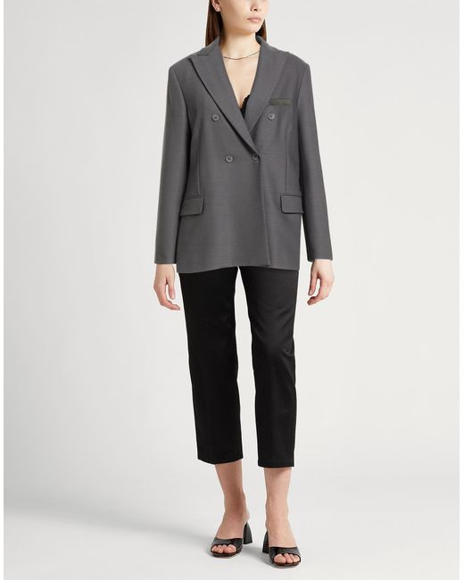 Fabiana Filippi Gray Blazer