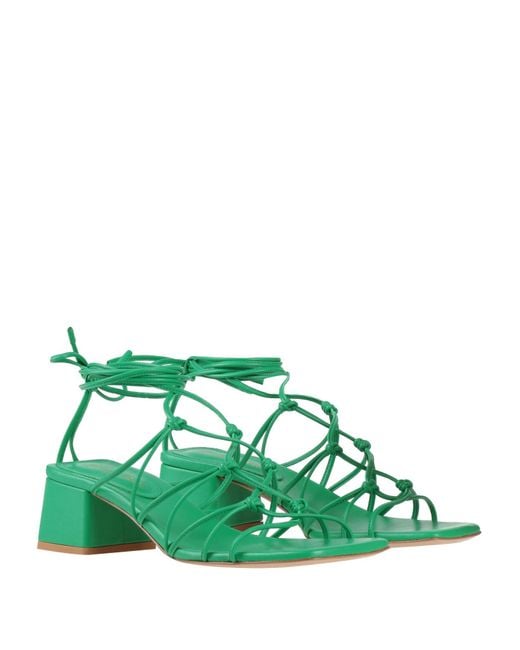 Gianvito Rossi Green Sandals