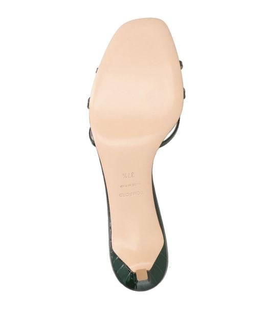 Tom Ford Metallic Sandals