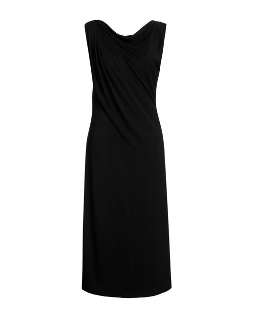 Vestido midi Alberta Ferretti de color Black
