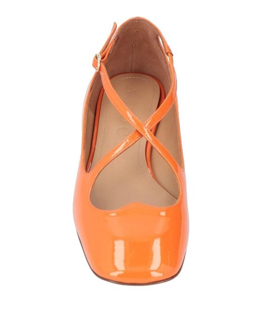 A.Bocca Orange Ballet Flats