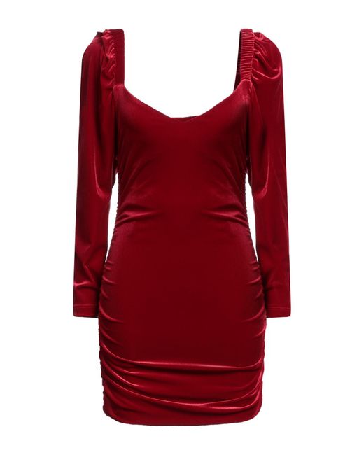 Hanita Red Mini Dress