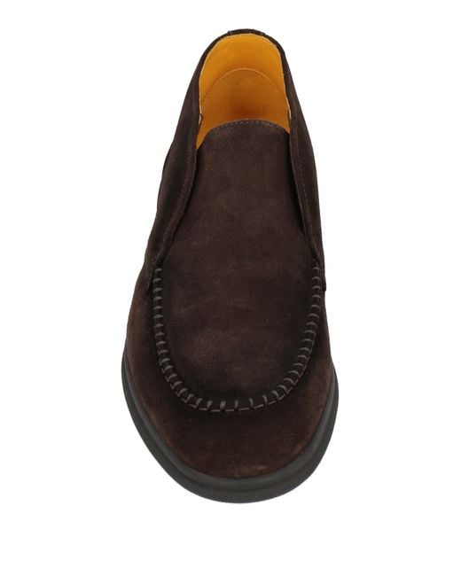 Doucal's Brown Ankle Boots Leather for men