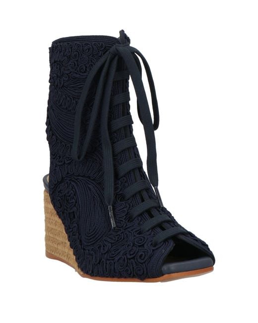 Castaner Blue Ankle Boots