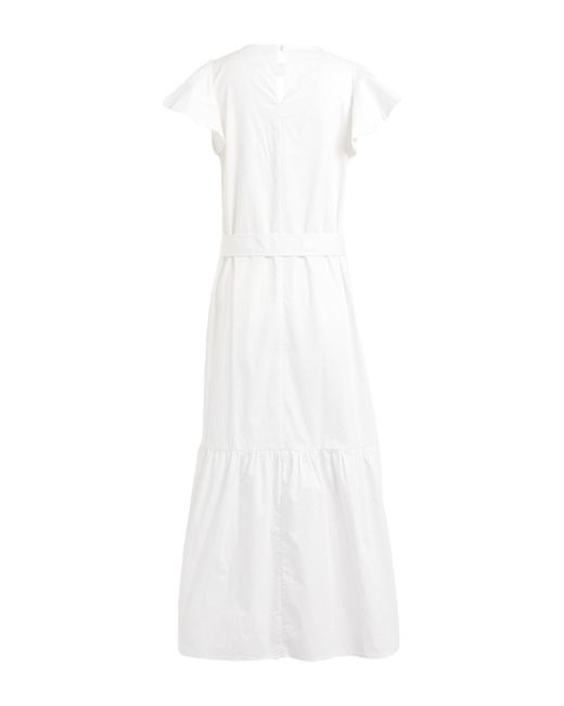 Kaos White Maxi-Kleid