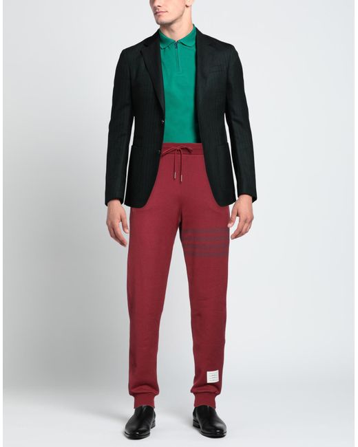 Thom Browne Red Trouser for men