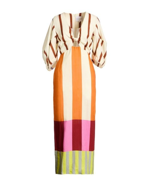 Cala De La Cruz White Maxi Dresses