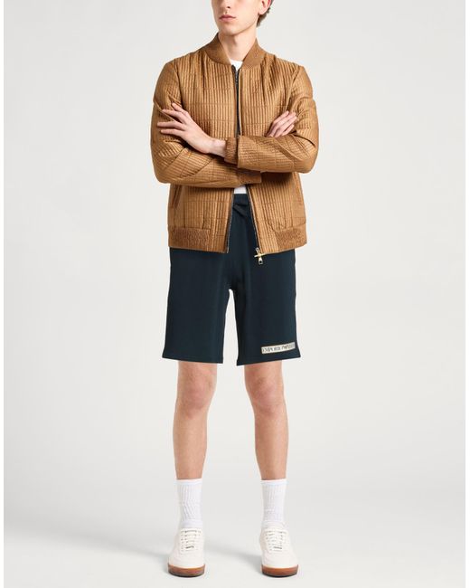 Emporio Armani Blue Underwear Shorts & Bermuda Shorts Cotton, Elastane for men