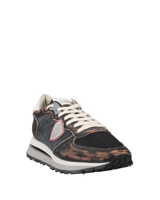 Philippe Model Black Trainers for men