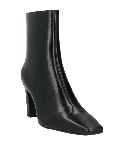 Lola Cruz Black Ankle Boots