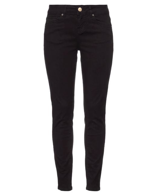 GAUDI Black Pants Cotton, Elastane
