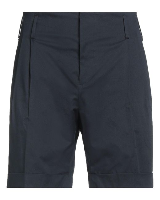 Brian Dales Blue Shorts & Bermuda Shorts Cotton, Elastane for men