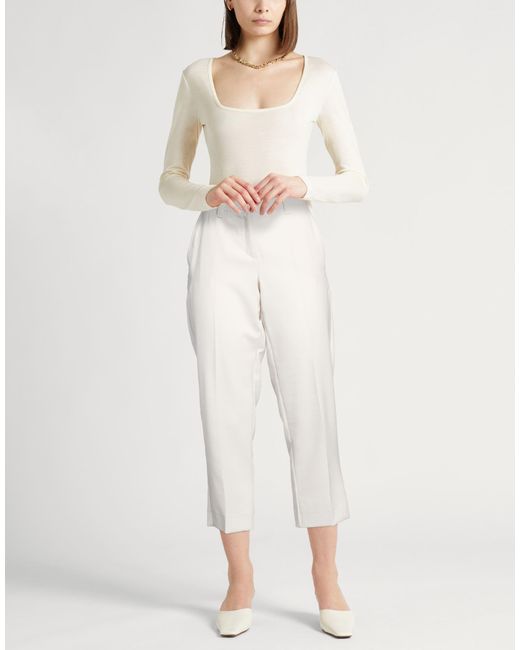 Marella White Trouser