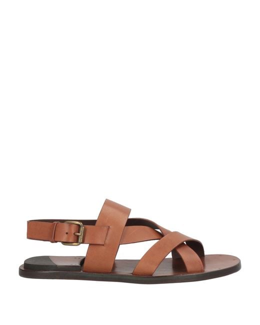 Officine Creative Brown Sandals for men