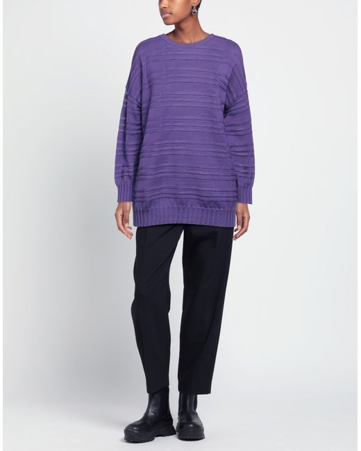 SIMONA CORSELLINI Purple Pullover