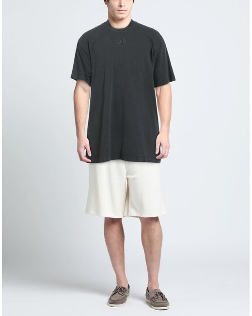 44 Label Group Black Charcoal T-Shirt Cotton for men