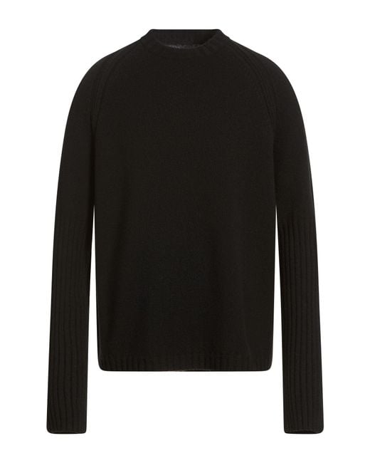 Rick Owens Black Sweater Cashmere for men