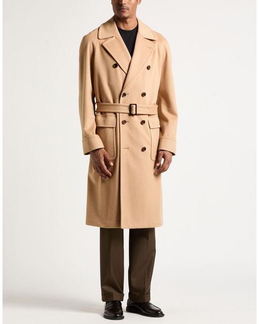 Lardini Natural Coat Wool for men