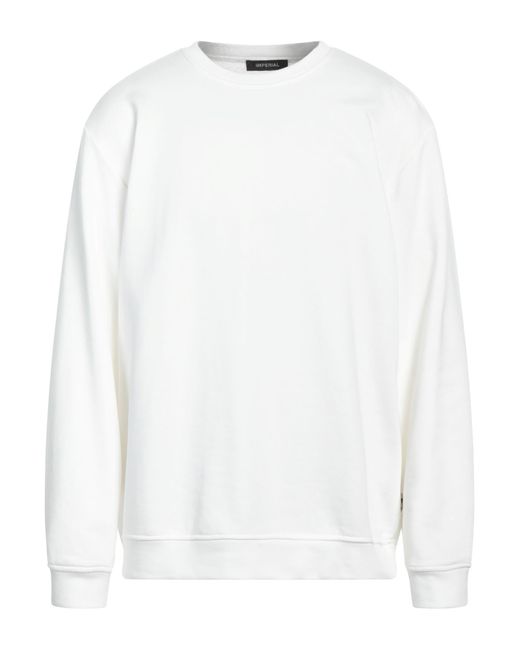 Imperial White Sweatshirt for men