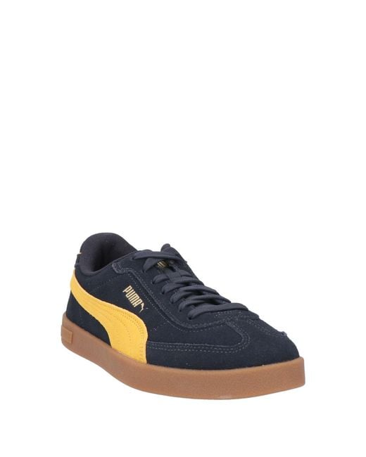 PUMA Blue Sneakers Leather for men