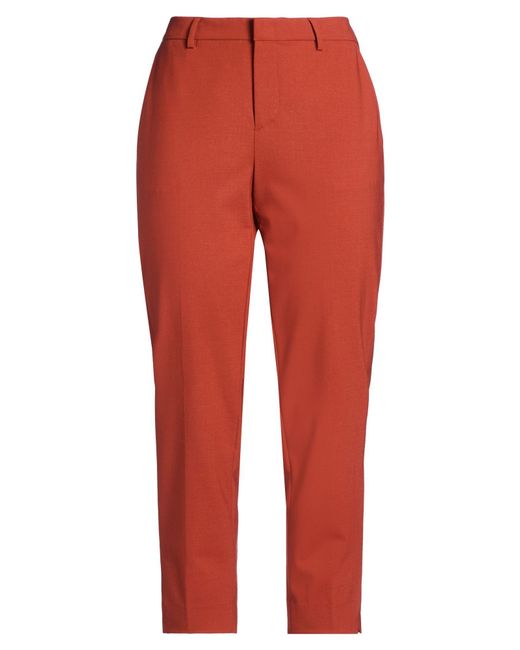PT Torino Red Pants Virgin Wool, Elastane