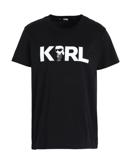 Karl Lagerfeld Black T-shirt