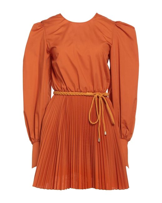 FEDERICA TOSI Orange Mini Dress