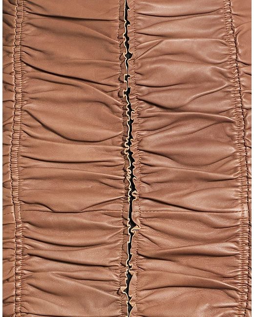 Pinko Brown Mini Skirts